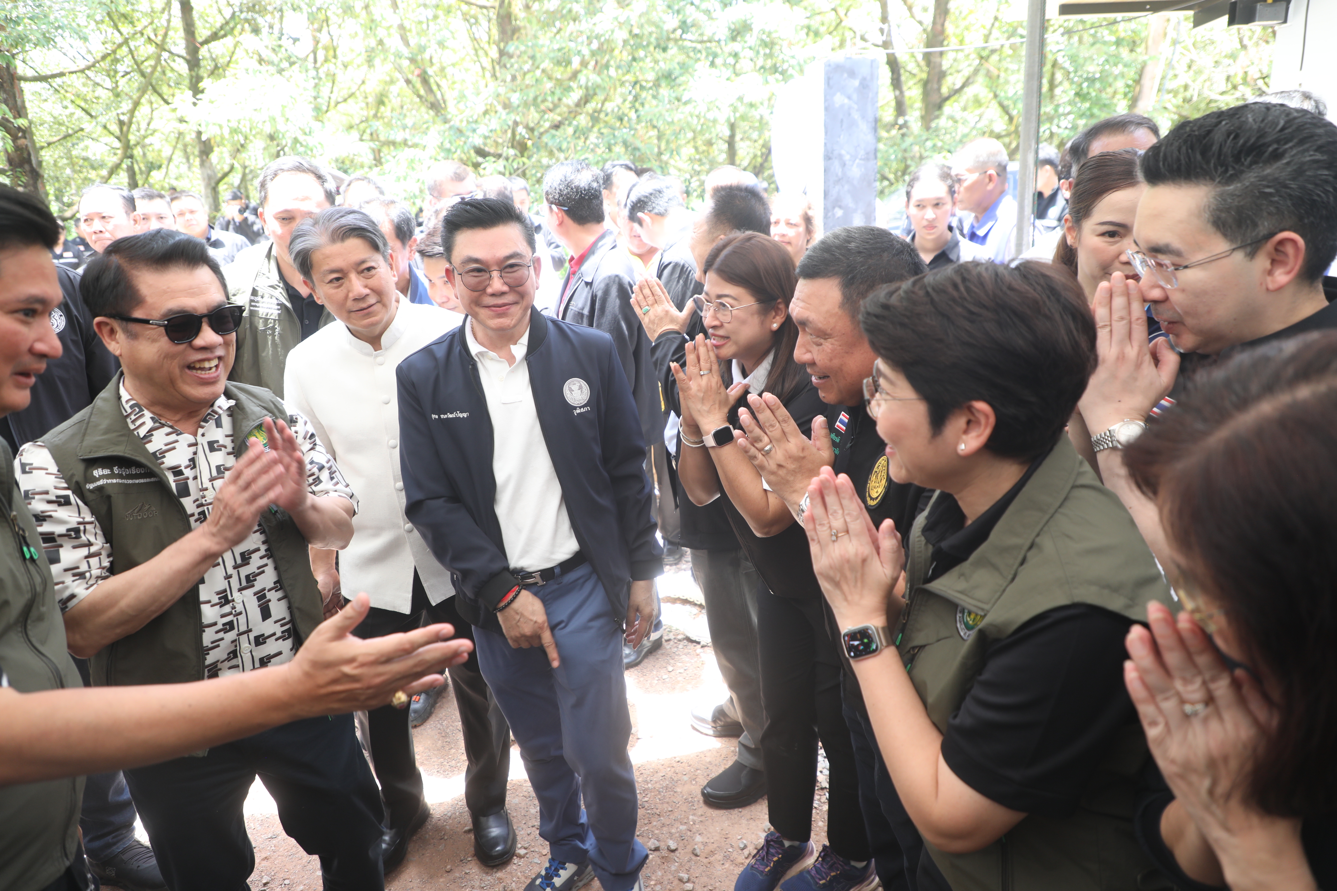 title - ส.ป.ก. ติดตามรัฐมนตรีว่าการกระทรวงเกษตรและสหกรณ์และคณะ ลงพื้นที่ตรวจราชการในพื้นที่จังหวัดจันทบุรี